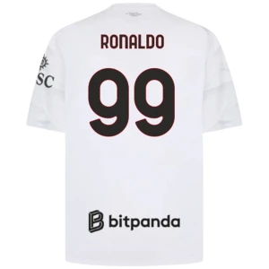 Fotbalové Dresy AC Milan Cristiano Ronaldo #99 Venkovní 2026-27