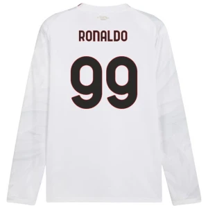 Fotbalové Dresy AC Milan Cristiano Ronaldo #99 Venkovní 2026-27 Dlouhý Rukáv