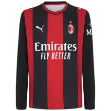 Fotbalové Dresy AC Milan Domácí 2026-27 Dlouhý Rukáv