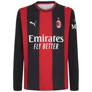 Fotbalové Dresy AC Milan Domácí 2026-27 Dlouhý Rukáv