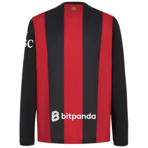 Fotbalové Dresy AC Milan Domácí 2026-27 Dlouhý Rukáv