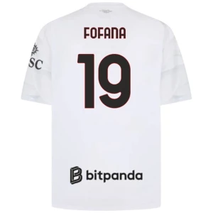Fotbalové Dresy AC Milan Fofana #19 Venkovní 2026-27