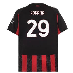 Fotbalové Dresy AC Milan Fofana #29 Domácí 2025/26