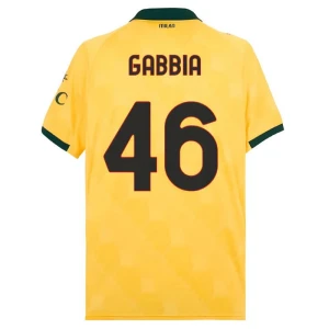 Fotbalové Dresy AC Milan Gabbia #46 Třetí 2025/26