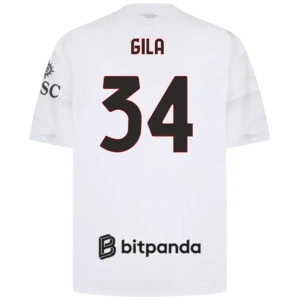 Fotbalové Dresy AC Milan Gila #34 Venkovní 2026-27