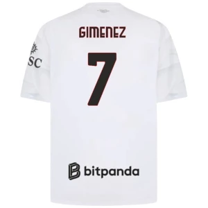 Fotbalové Dresy AC Milan Gimenez #7 Venkovní 2026-27
