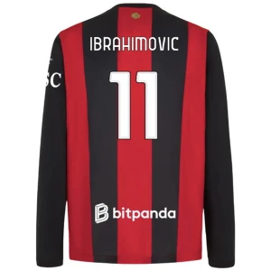 Fotbalové Dresy AC Milan Ibrahimovic #11 Domácí 2026-27 Dlouhý Rukáv