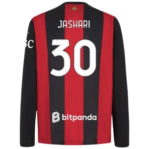Fotbalové Dresy AC Milan Jashari #30 Domácí 2026-27 Dlouhý Rukáv