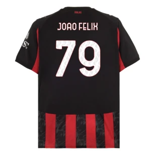Fotbalové Dresy AC Milan Joao Felix #79 Domácí 2025/26