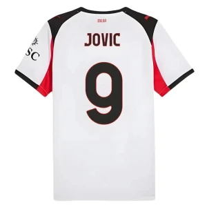 Fotbalové Dresy AC Milan Jovic #9 Venkovní 2025/26