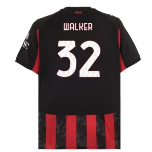 Fotbalové Dresy AC Milan Kyle Walker #32 Domácí 2025/26