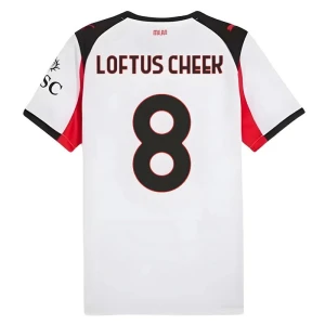 Fotbalové Dresy AC Milan Loftus Cheek #8 Venkovní 2025/26