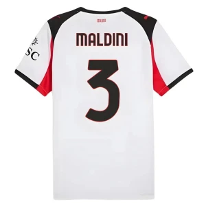 Fotbalové Dresy AC Milan Maldini #3 Venkovní 2025/26