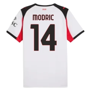 Fotbalové Dresy AC Milan Modric #14 Venkovní 2025/26