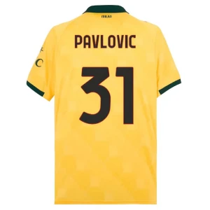 Fotbalové Dresy AC Milan Pavlovic #31 Třetí 2025/26