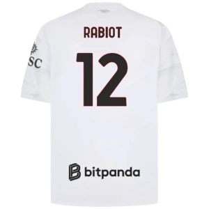 Fotbalové Dresy AC Milan Rabiot #12 Venkovní 2026-27