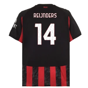 Fotbalové Dresy AC Milan Reijnders #14 Domácí 2025/26