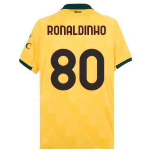 Fotbalové Dresy AC Milan Ronaldinho Gaúcho #80 Třetí 2025/26