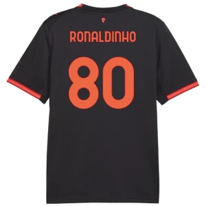 Fotbalové Dresy AC Milan Ronaldinho Gaúcho #80 Třetí 2026-27