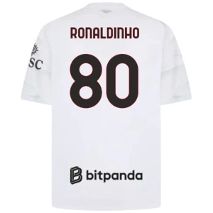 Fotbalové Dresy AC Milan Ronaldinho Gaúcho #80 Venkovní 2026-27