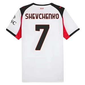 Fotbalové Dresy AC Milan Shevchenko #7 Venkovní 2025/26