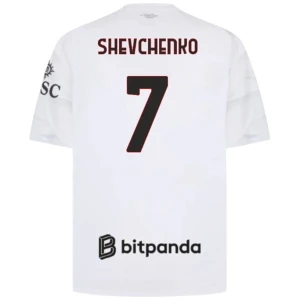 Fotbalové Dresy AC Milan Shevchenko #7 Venkovní 2026-27