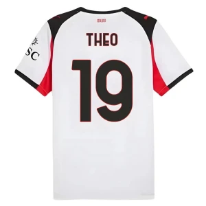 Fotbalové Dresy AC Milan Theo Hernández #19 Venkovní 2025/26