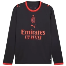 Fotbalové Dresy AC Milan Třetí 2026-27 Dlouhý Rukáv