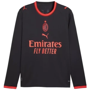 Fotbalové Dresy AC Milan Třetí 2026-27 Dlouhý Rukáv
