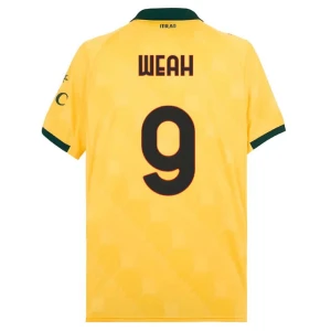 Fotbalové Dresy AC Milan Weah #9 Třetí 2025/26