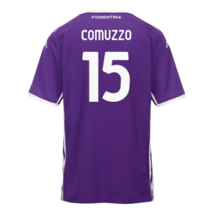 Fotbalové Dresy ACF Fiorentina Comuzzo #15 Domácí 2025/26