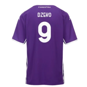 Fotbalové Dresy ACF Fiorentina Dzeko #9 Domácí 2025/26