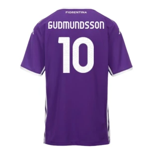 Fotbalové Dresy ACF Fiorentina Gudmundsson #10 Domácí 2025/26