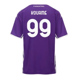 Fotbalové Dresy ACF Fiorentina Kouame #99 Domácí 2025/26