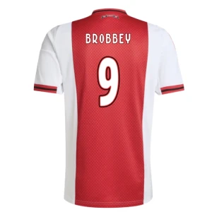 Fotbalové Dresy AFC Ajax Amsterdam Brobbey #9 Domácí 2025/26