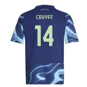 Fotbalové Dresy AFC Ajax Amsterdam Cruyff #14 Venkovní 2025/26
