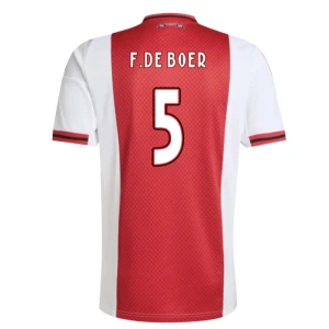 Fotbalové Dresy AFC Ajax Amsterdam F. De Boer #5 Domácí 2025/26