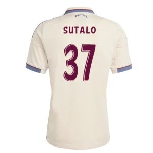 Fotbalové Dresy AFC Ajax Amsterdam Sutalo #37 Třetí 2025/26