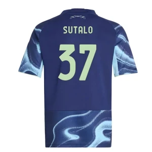 Fotbalové Dresy AFC Ajax Amsterdam Sutalo #37 Venkovní 2025/26