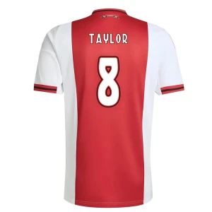 Fotbalové Dresy AFC Ajax Amsterdam Taylor #8 Domácí 2025/26