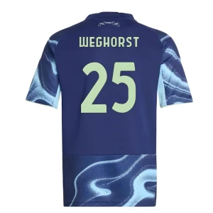 Fotbalové Dresy AFC Ajax Amsterdam Weghorst #25 Venkovní 2025/26
