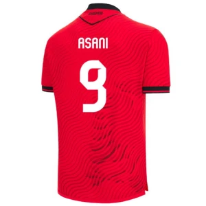 Fotbalové Dresy Albánie Asani #9 Domácí 2026