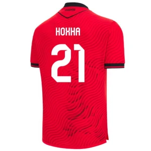 Fotbalové Dresy Albánie Hoxha #21 Domácí 2026