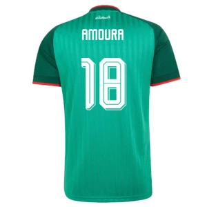 Fotbalové Dresy Alžírsko Amoura #18 MS 2026 Venkovní
