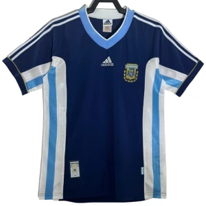 Fotbalové Dresy Argentina 1998 Retro Venkovní