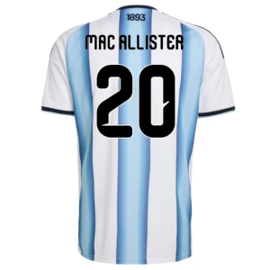 Fotbalové Dresy Argentina Alexis Mac Allister #20 MS 2026 Domácí