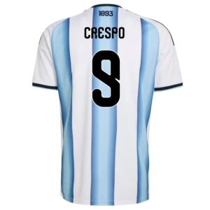 Fotbalové Dresy Argentina Crespo #9 MS 2026 Domácí