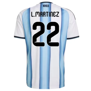 Fotbalové Dresy Argentina L. Martinez #22 MS 2026 Domácí