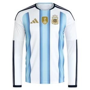 Fotbalové Dresy Argentina MS 2026 Domácí Dlouhý Rukáv