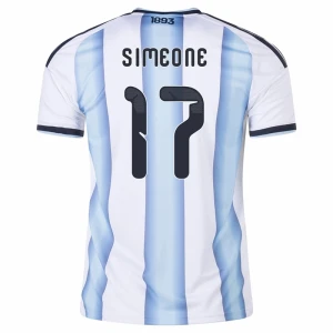 Fotbalové Dresy Argentina Simeone #17 MS 2026 Domácí